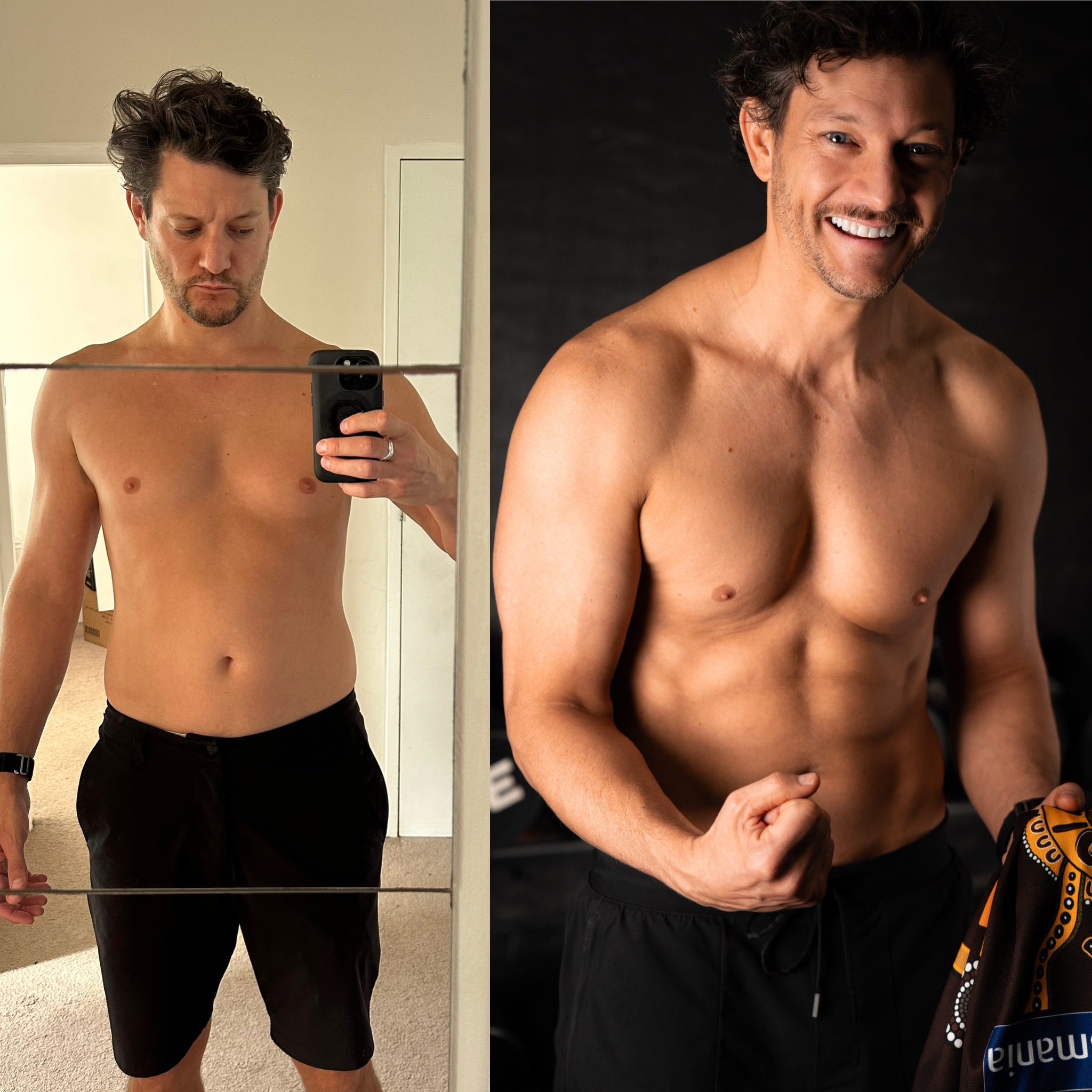 How Rob Mills dropped 6kg and loaded up on muscle in just 12 weeks