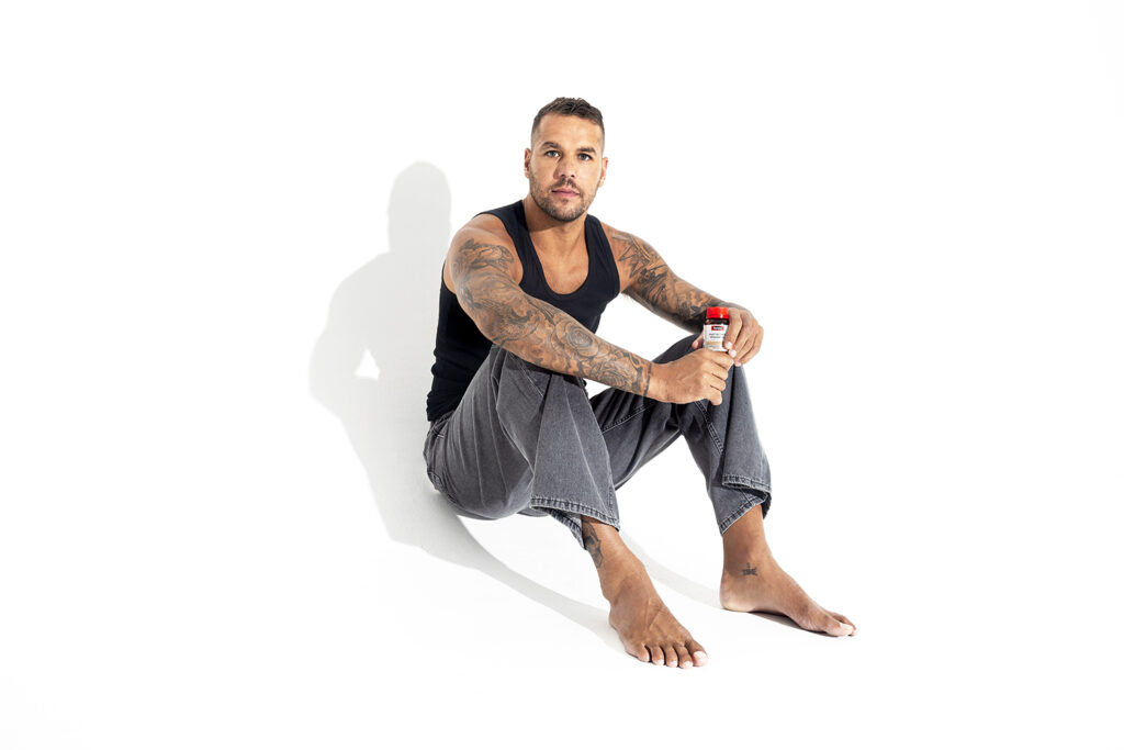 Buddy Franklin 2023 Men's Health Australia cover shoot