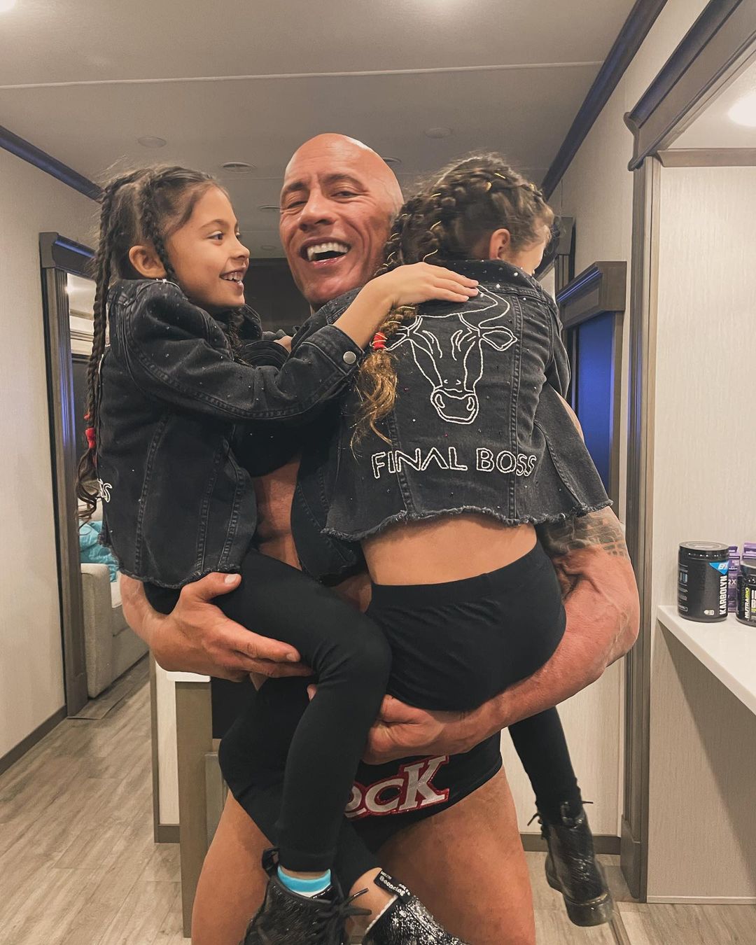 Why Dwayne Johnson is the ultimate girl-dad