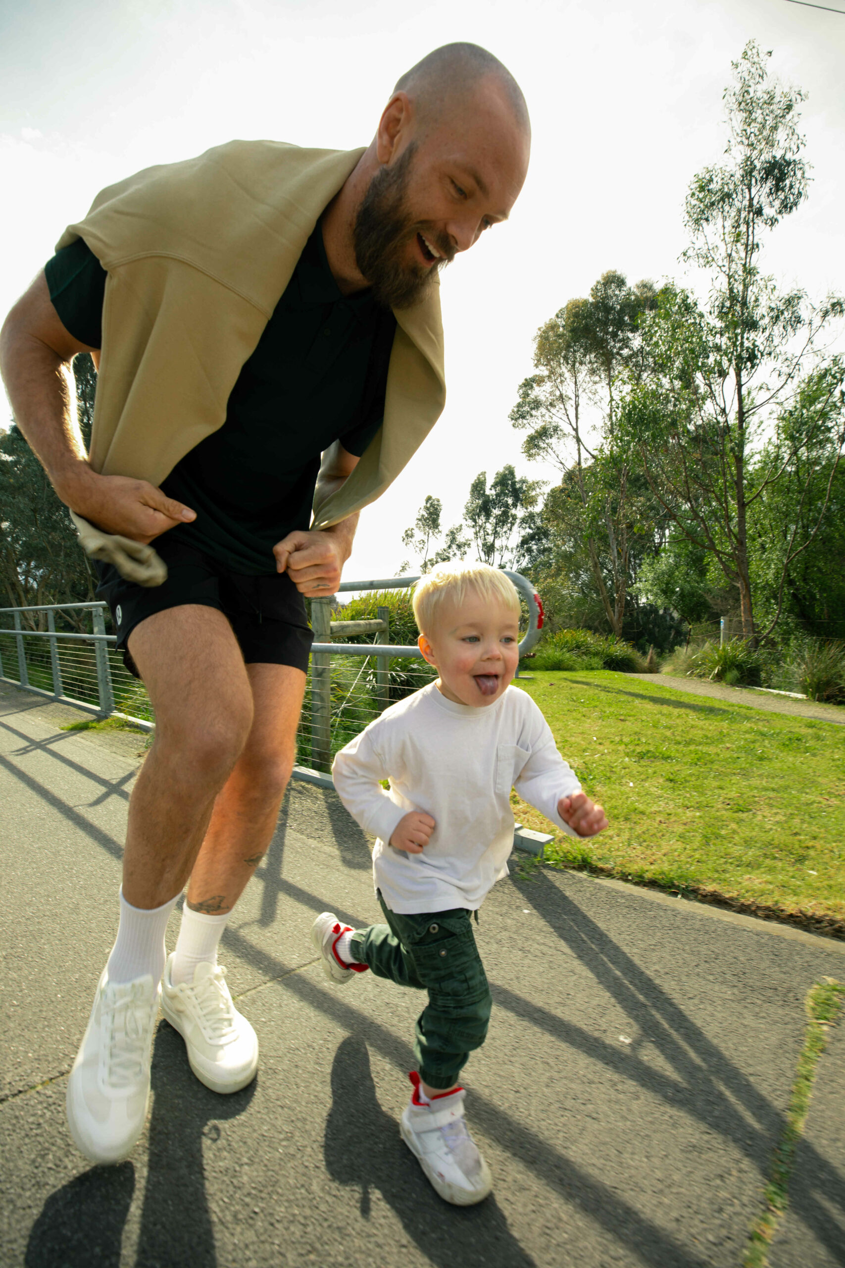 Max Gawn and son