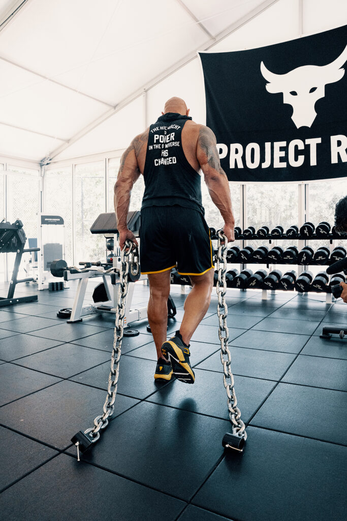 Dwayne 'the rock' Johnson for Men's Health Australia