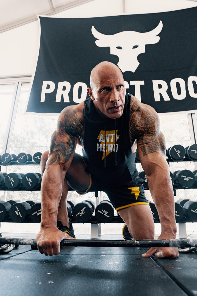 Dwayne Johnson for Men's Health Australia