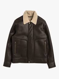 Rodd & Gunn Arrowtown Shearling Leather Jacket in Mocha