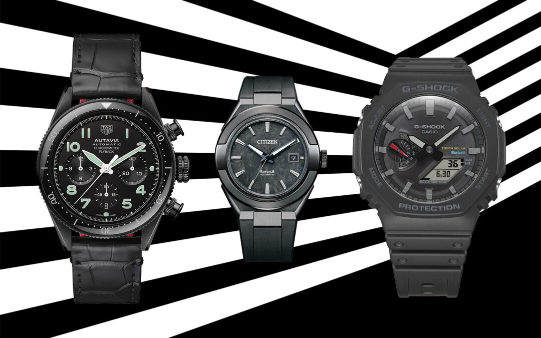 The Best Black Watches for Men Add a Little Edge to Your Wrist